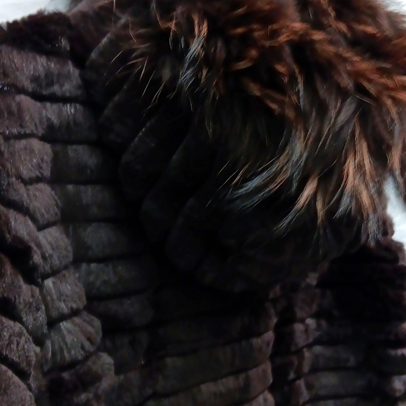 Dereon Hoode Coat Fur Collar XL - Picture 5 of 11